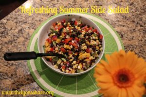 Refreshing Summer Side Salad thelyonsshare