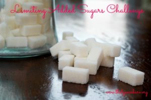 limiting added sugars challenge