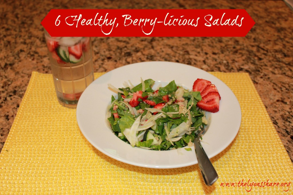 lyonsshare healthy berrylicious salads