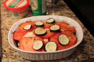 after baking for one hour