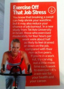 working out feeling less drained