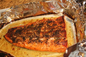 broiled lemon dill salmon