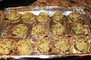 finished turkey meatballs