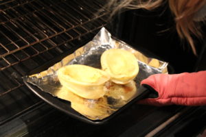 spaghetti squash in the oven