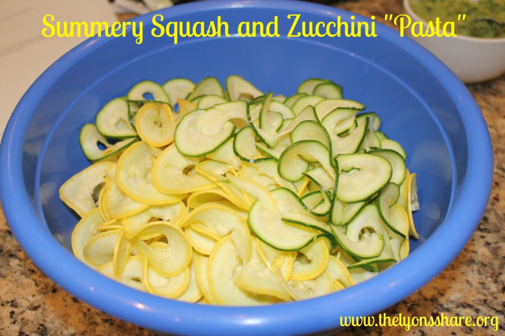 summery squash and zucchini pasta thelyonsshare