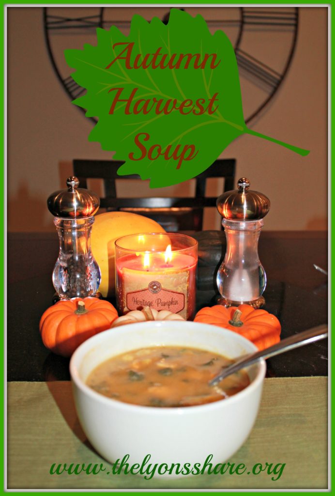 Autumn Harvest Soup from The Lyons Share