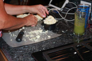 cauliflower and green smoothie