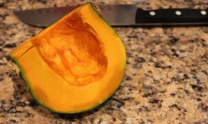 quarter kabocha squash