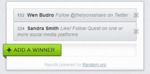 quest bar giveaway winners