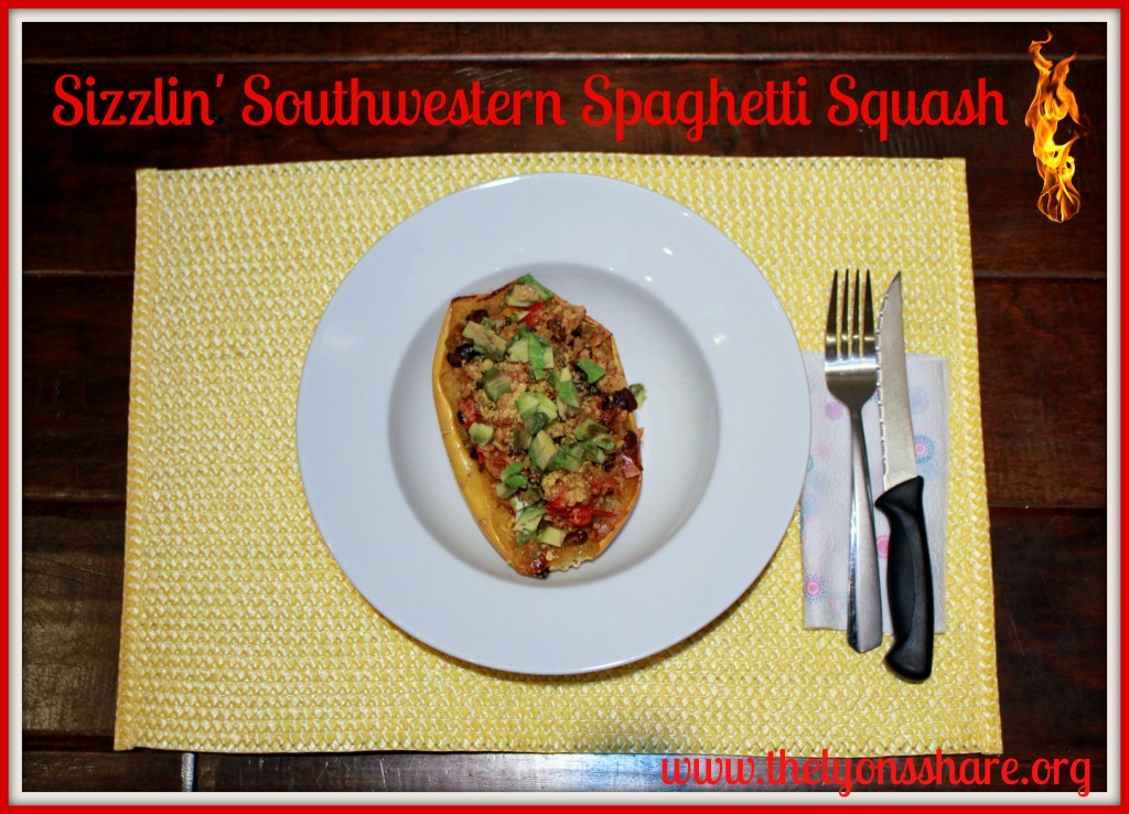 Sizzlin Southwestern Spaghetti Squash The Lyons Share