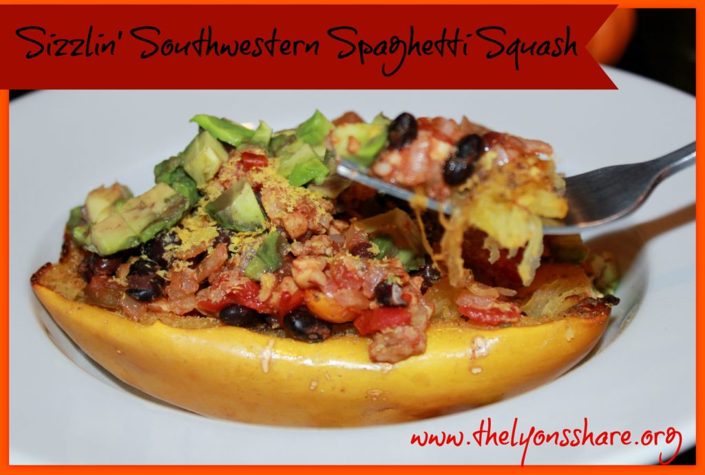 Sizzlin Southwestern Spaghetti Squash The Lyons Share 2
