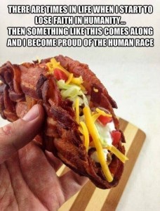 bacon taco