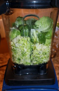 brussels sprouts shredding