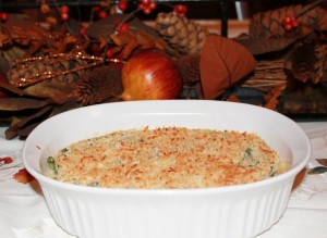 Healthier Thanksgiving Green Bean Casserole 3