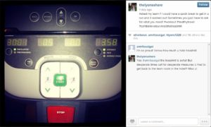 instagram treadmill workout 11.11.13