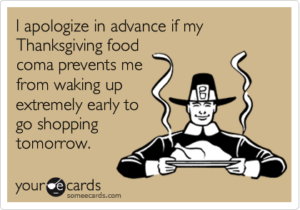 thanksgiving food coma