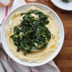 Celery-Root-and-Cauliflower-Puree-with-Garlicky-Greens-on-gourmandeinthekitchen.com-side-paleo-lowcarb