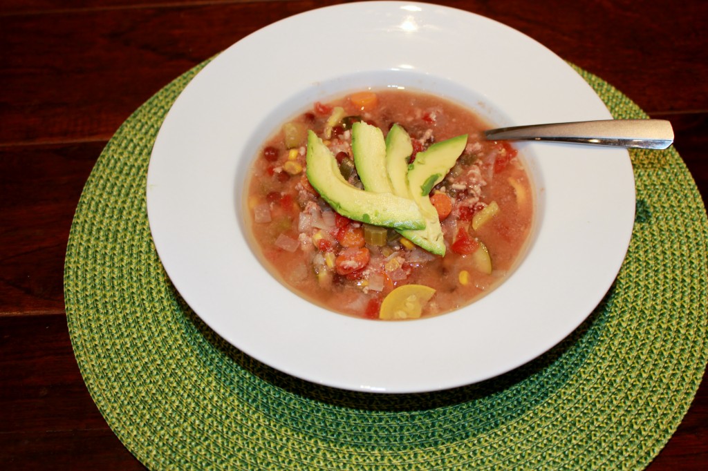 Quick and Healthy Turkey Vegetable Chili 2