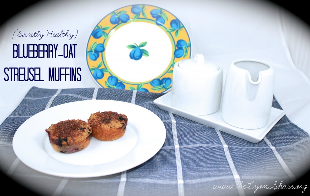 Secretly Healthy Blueberry-Oat Streusel Muffins3
