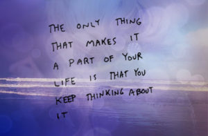 keep thinking about it