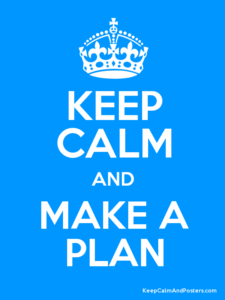 make a plan