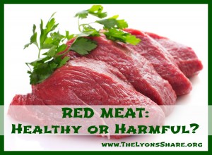 red meat healthy or harmful