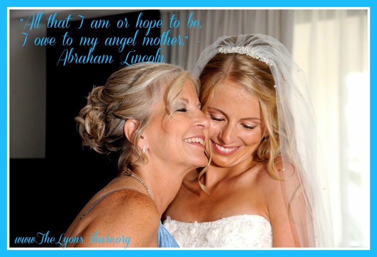 all that I am or hope to be i owe to my angel mother