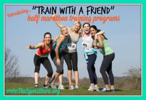 the lyons share train with a friend half marathon program