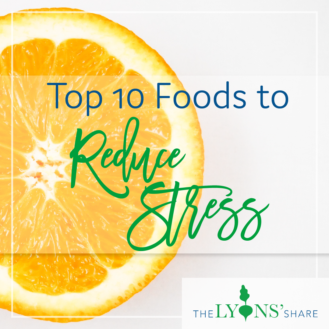 foods to reduce stress
