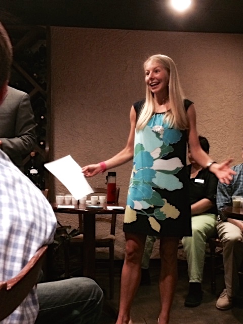 megan presenting at UNG