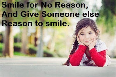 smile for no reason