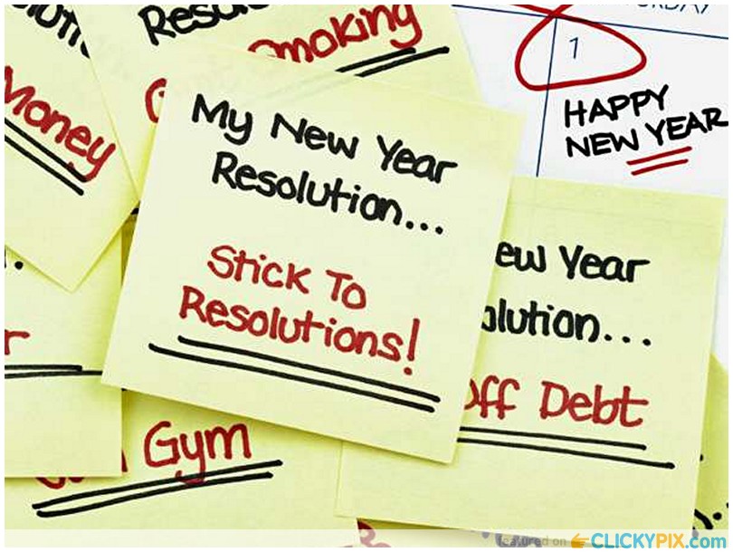stick to resolutions
