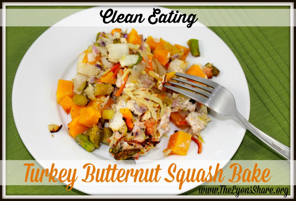 clean eating turkey butternut squash bake 2