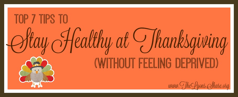 tips to stay healthy at thanksgiving