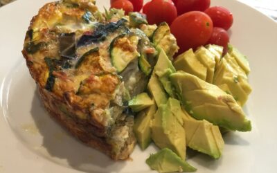 Simple, Make-Ahead, Balanced Breakfast You’ll Love! {Recipe for Crustless Quiche}
