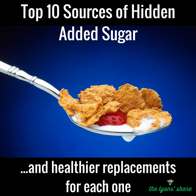hidden added sugar