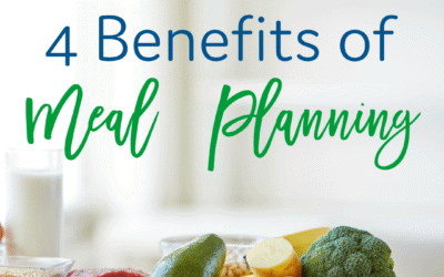 4 Benefits of Meal Planning