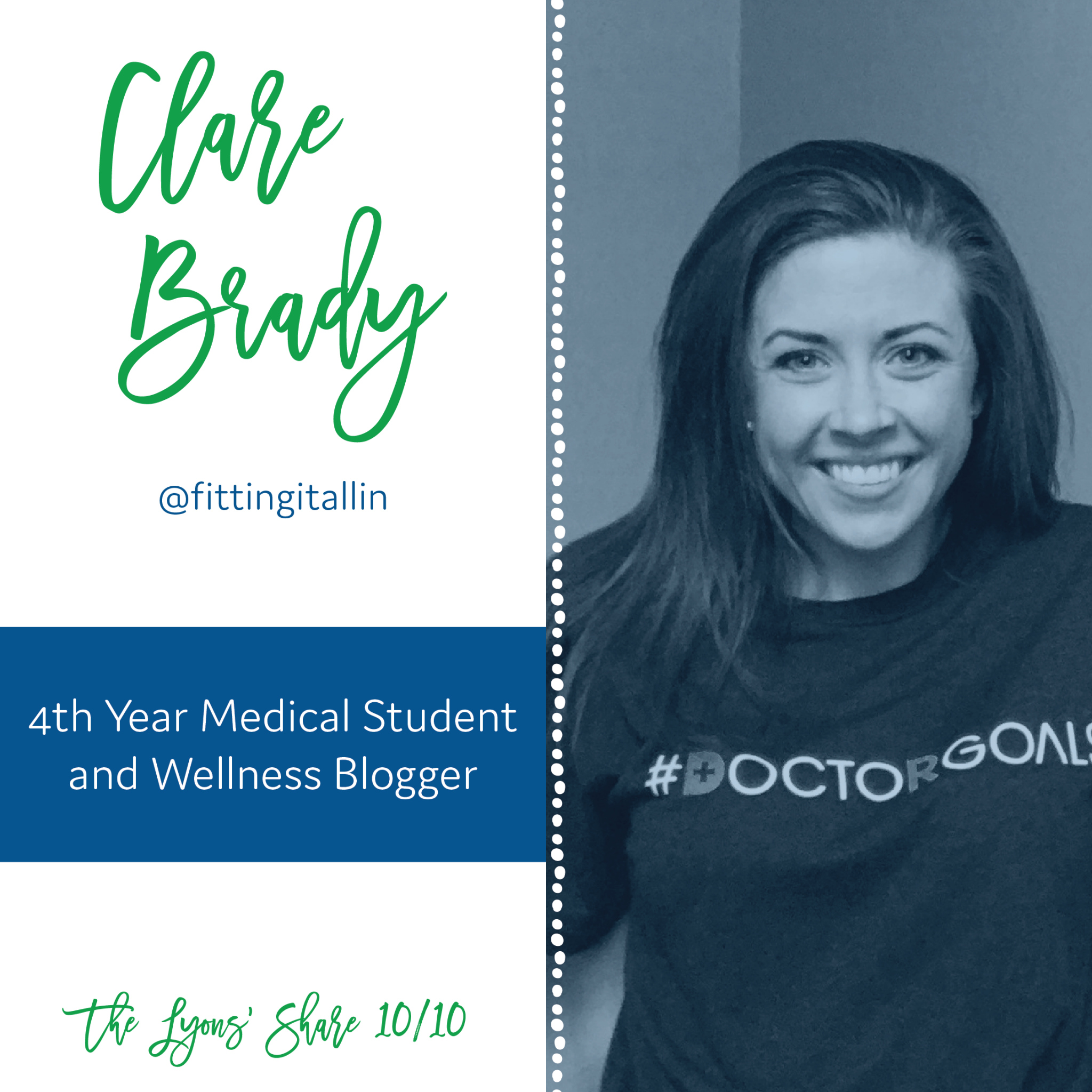 Redefine Health Without the Scale with Clare Brady, 4th Year Medical Student and Wellness Blogger