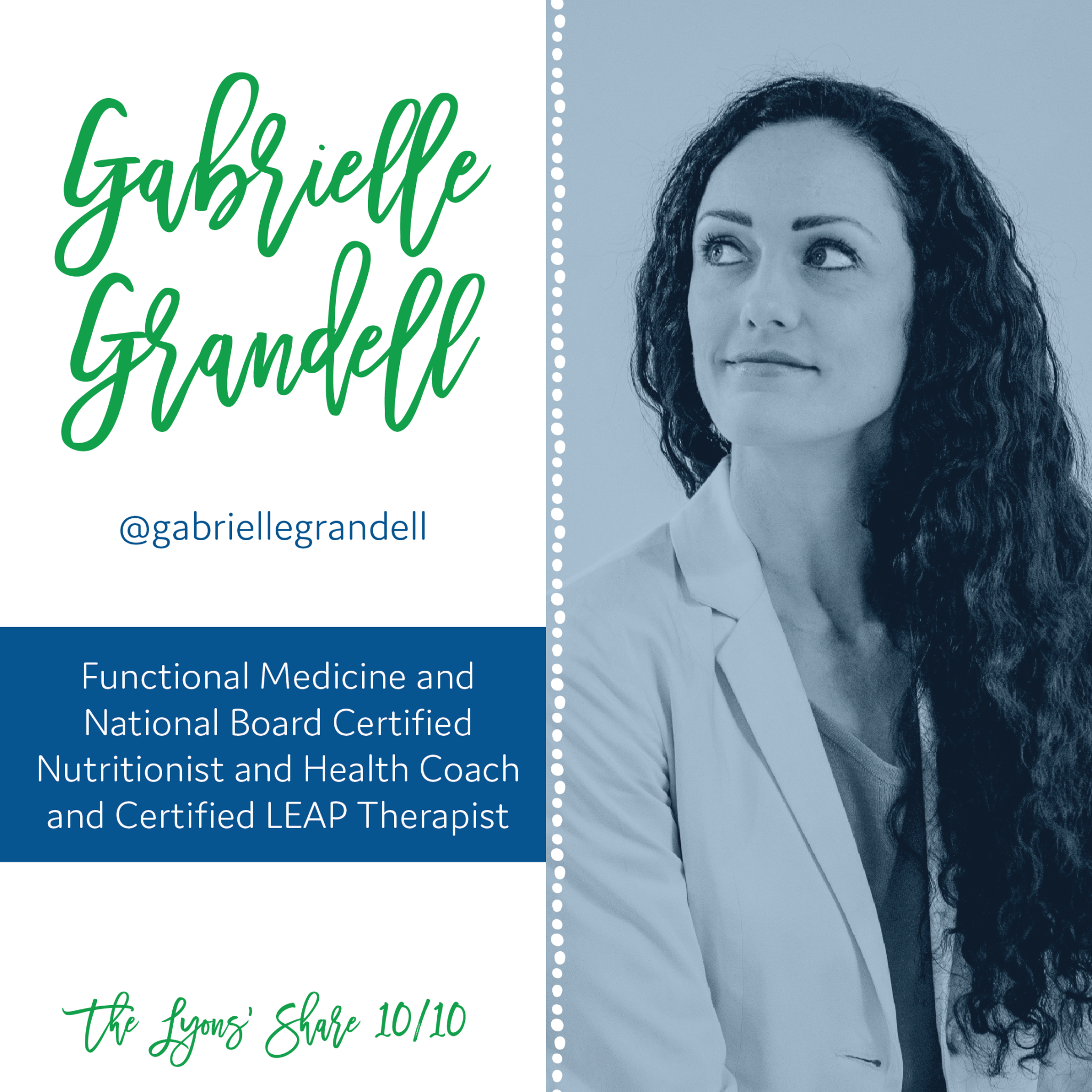 Eating Mindfully with Gabrielle Grandell, Nutritionist and Health Coach