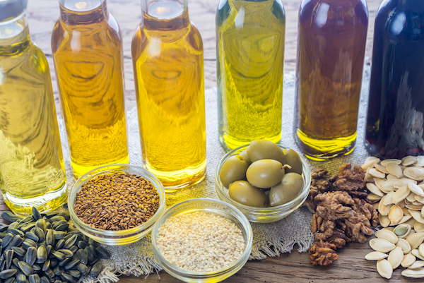 variety of cooking oils