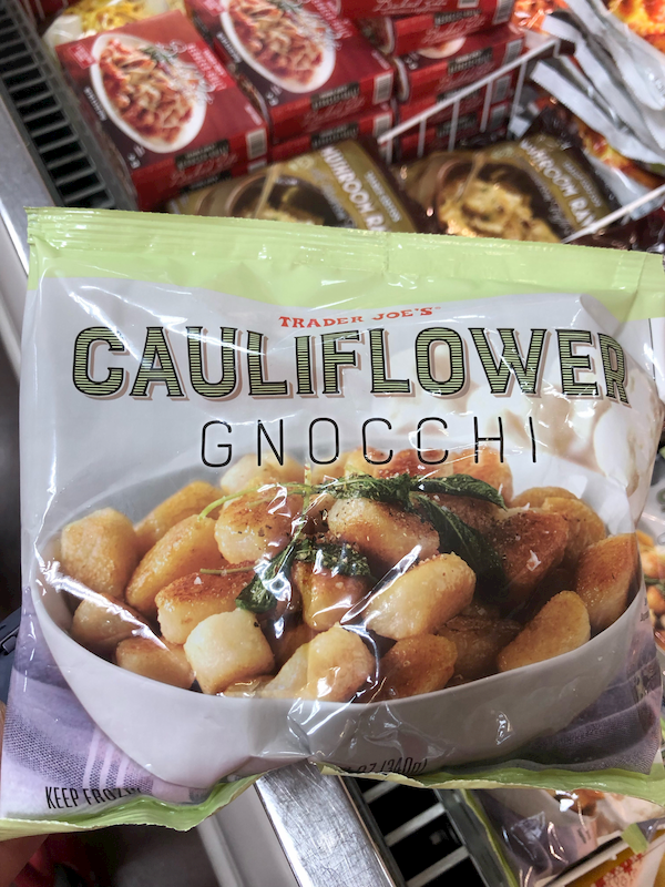 Trader Joe's Cauliflower Gnocchi