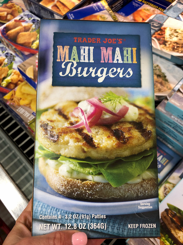 Trader Joe's Mahi Mahi Burger