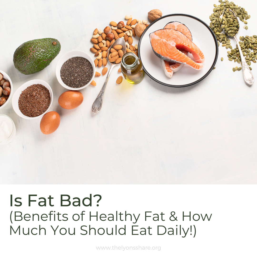 Is Fat Bad? (Benefits of Healthy Fat & How Much You Should Eat Daily!) Is Fat Bad? (Benefits of Healthy Fat & How Much You Should Eat Daily!)