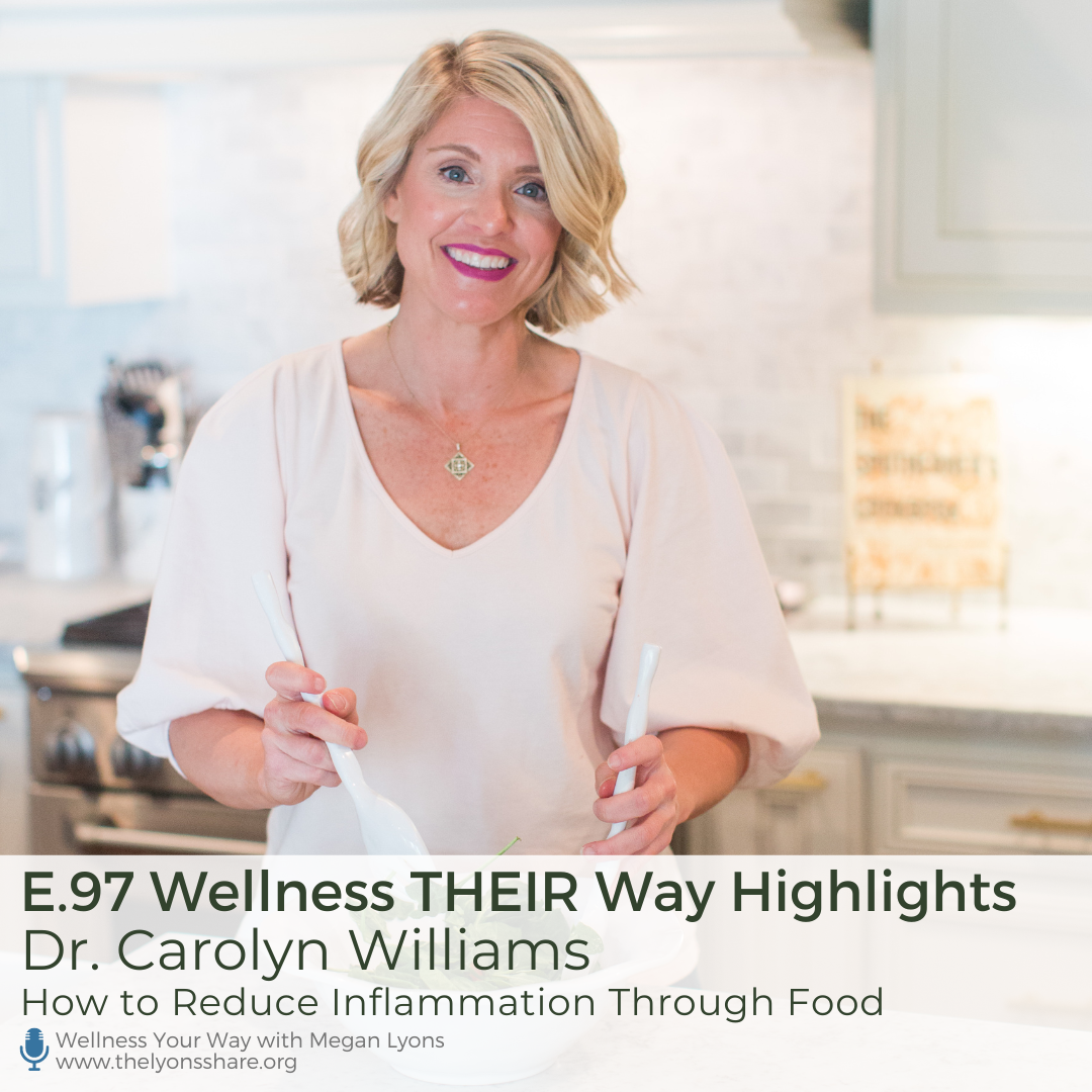 How to Reduce Inflammation through Food with Dr. Carolyn Williams