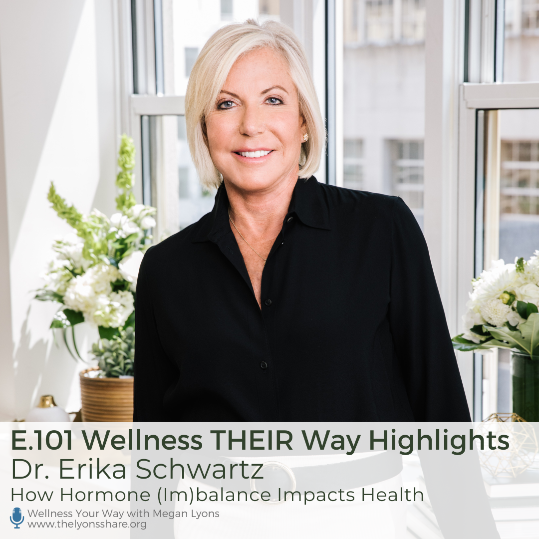 How Hormone (Im)balance Impacts Health with Dr. Erika Schwartz