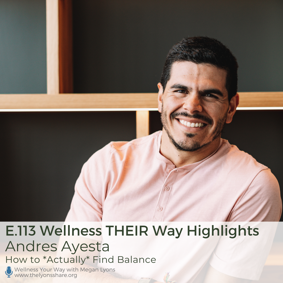 Sustainable Health Behavior Change with Andres Ayesta