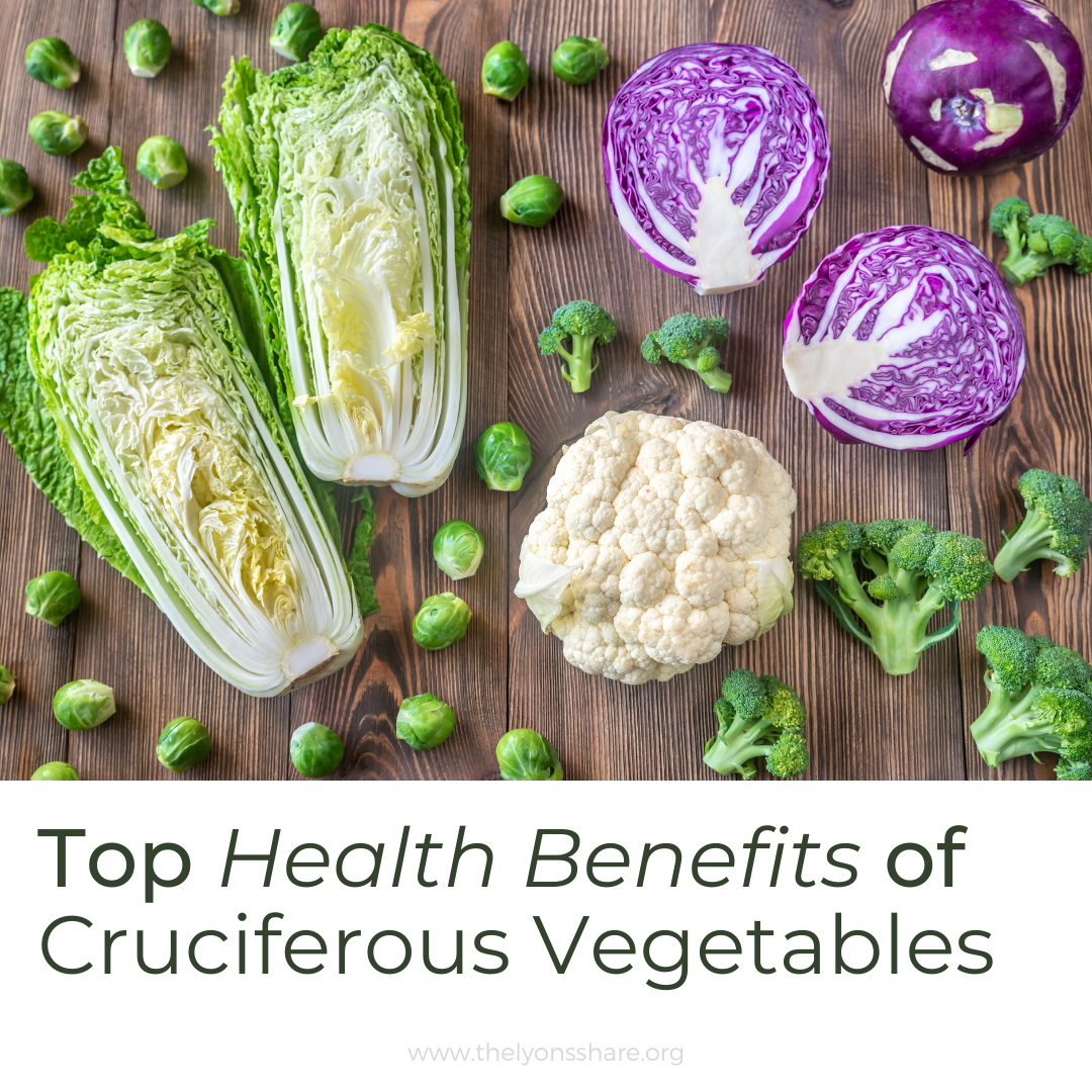 Top Health Benefits of Cruciferous Vegetables