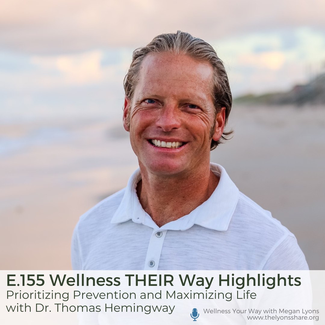 Prioritizing Prevention and Maximizing Life with Dr. Thomas Hemingway Prioritizing Prevention and Maximizing Life with Dr. Thomas Hemingway