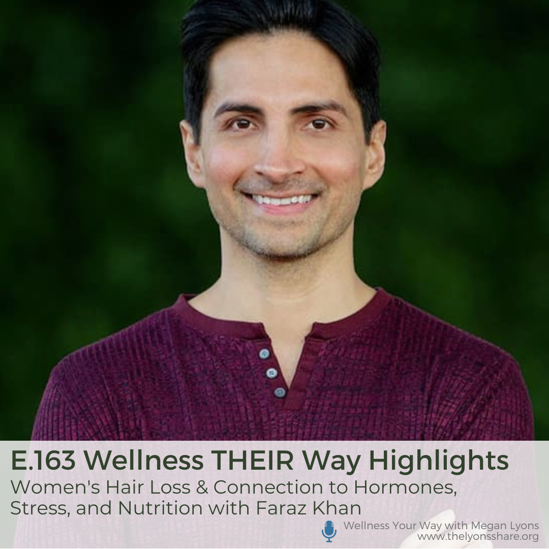 Women’s Hair Loss & Connection to Hormones, Stress, and Nutrition with Faraz Khan Women's Hair Loss & Connection to Hormones, Stress, and Nutrition with Faraz Khan