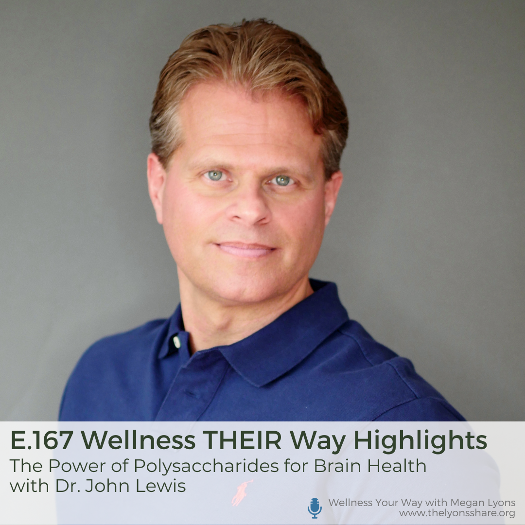 The Power of Polysaccharides for Brain Health with Dr. John Lewis